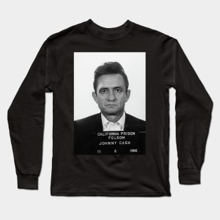 johnny cash folsom Long Sleeve T-Shirt